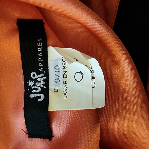 Formal dress by Jump Apparel, size 9/10, Coral. - Picture 3 of 4